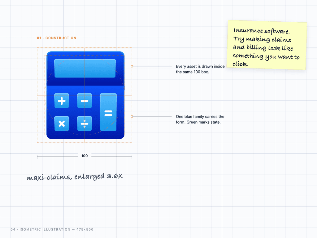 The GhostDraft Icons page on hendri.design