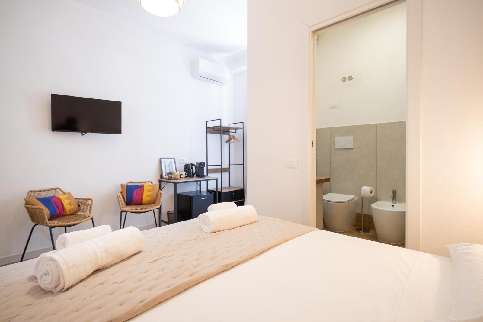 Camera ad Alghero con Balcone e Bagno Privato