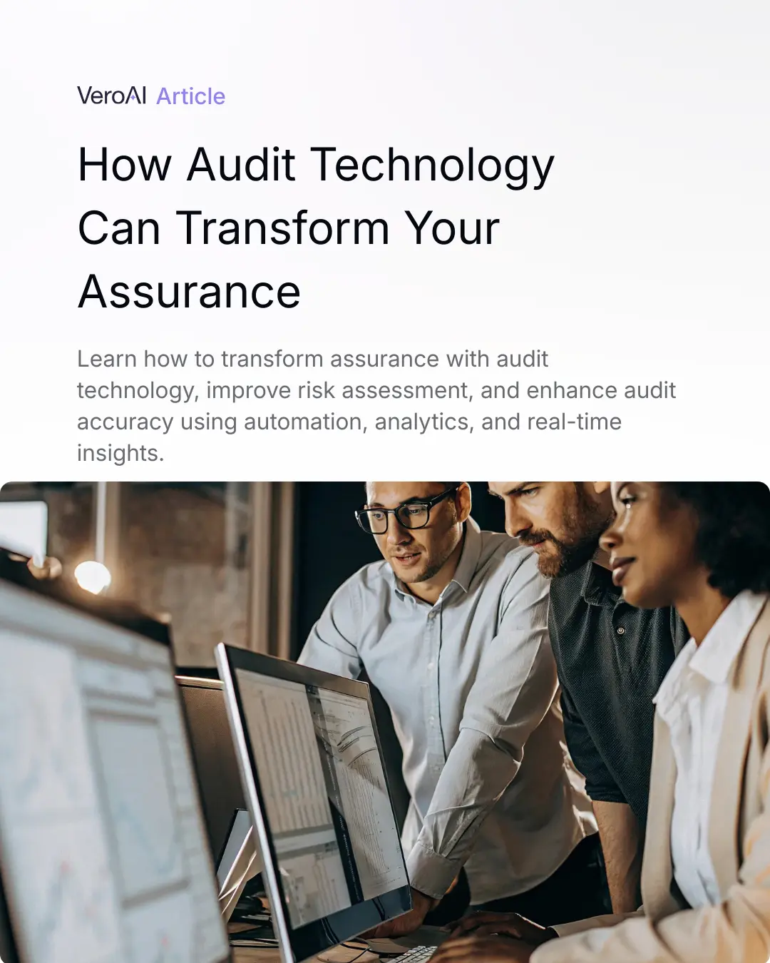 How to Transform Assurance with Audit Technology