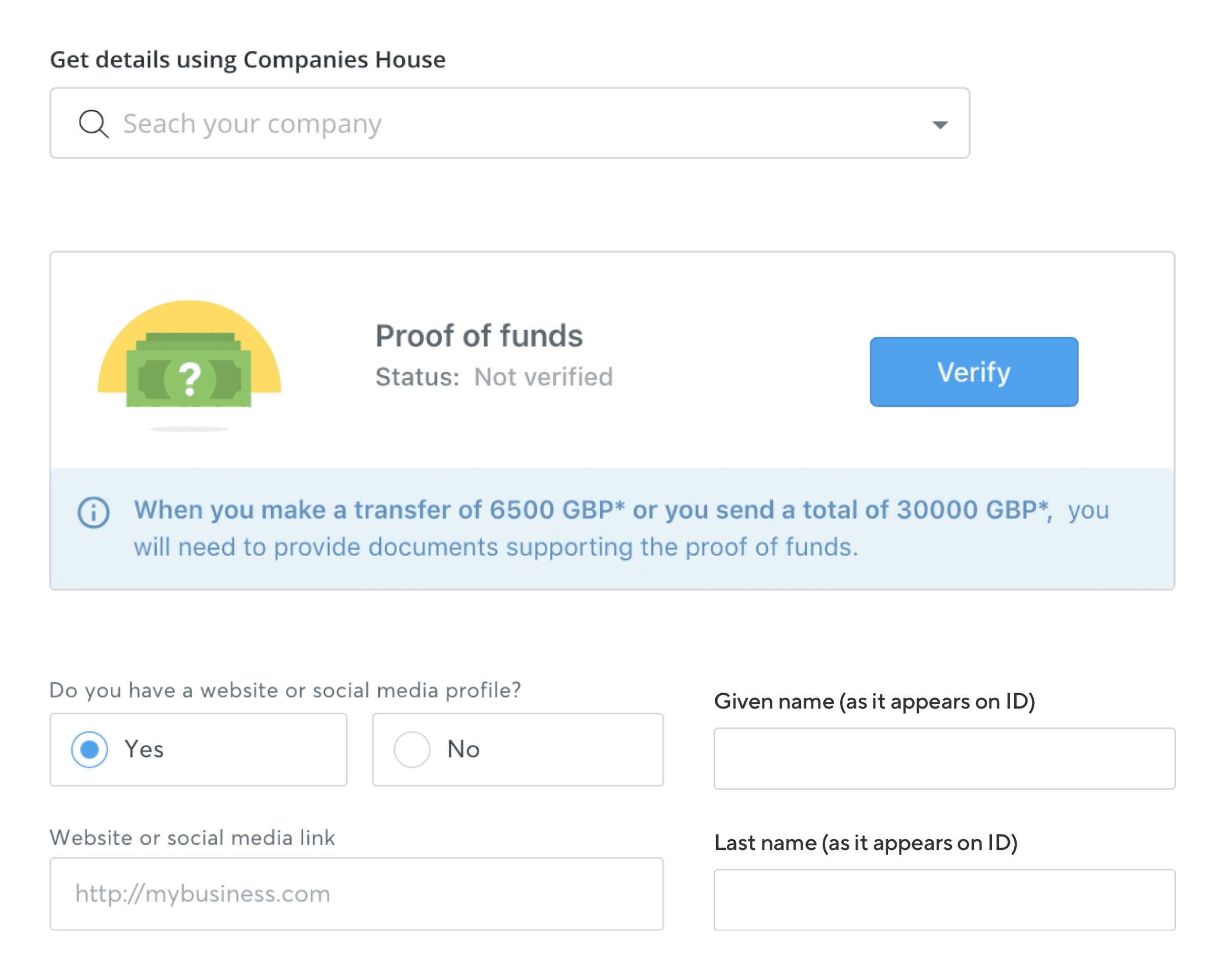 Screenshots of 4 competitors that solved user and legal problems in interesting ways.