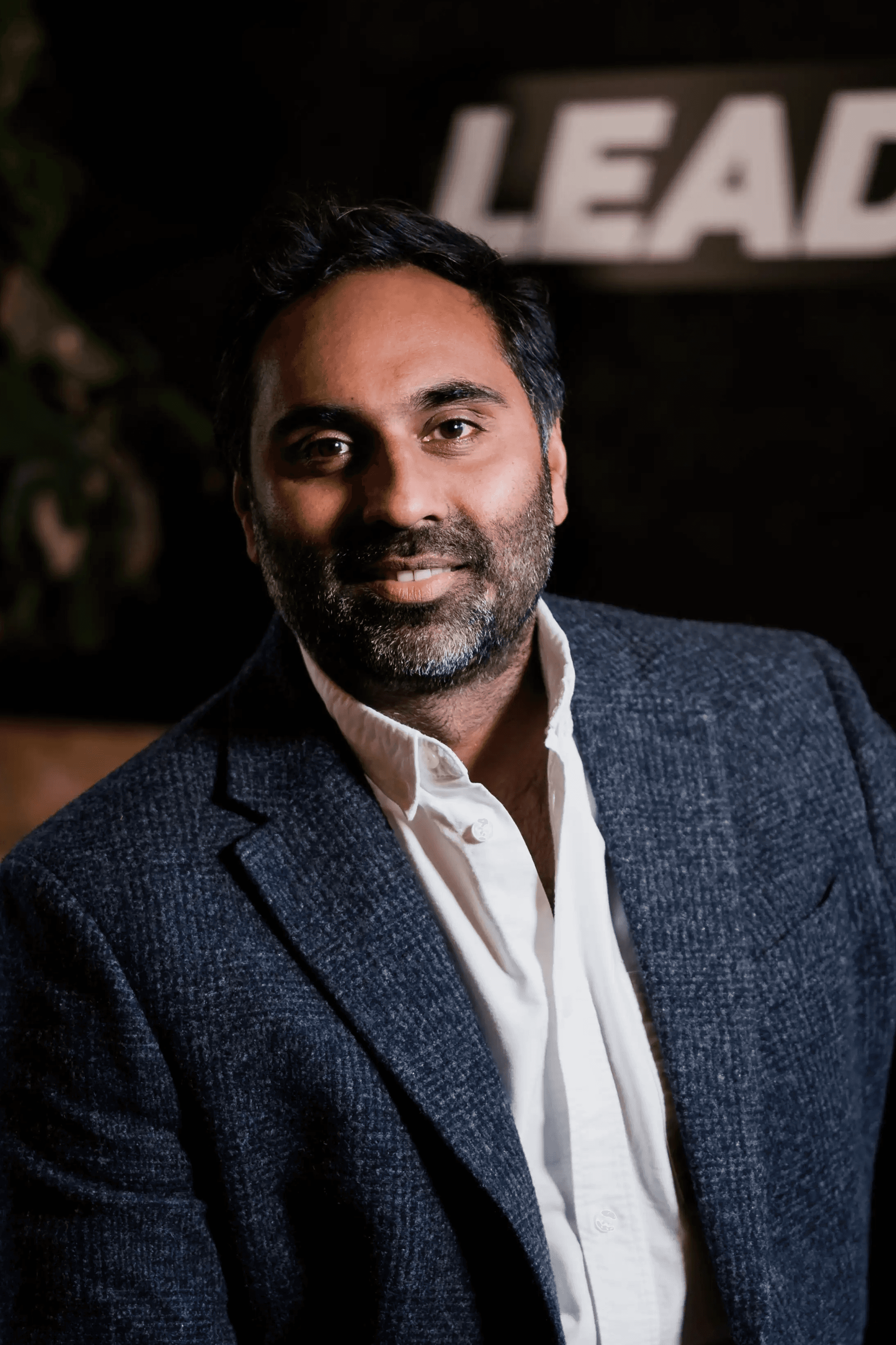 headshot of female in bright background