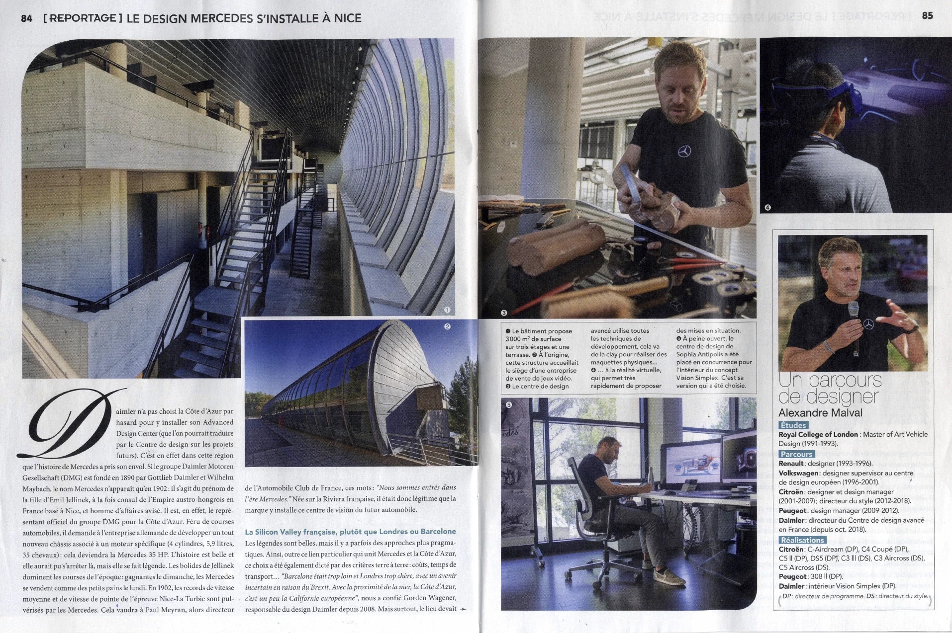 Studio Mercedes Article Emmanuel Klissarov Desk