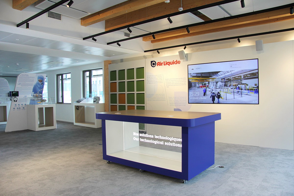 Showroom Air Liquide par Expace