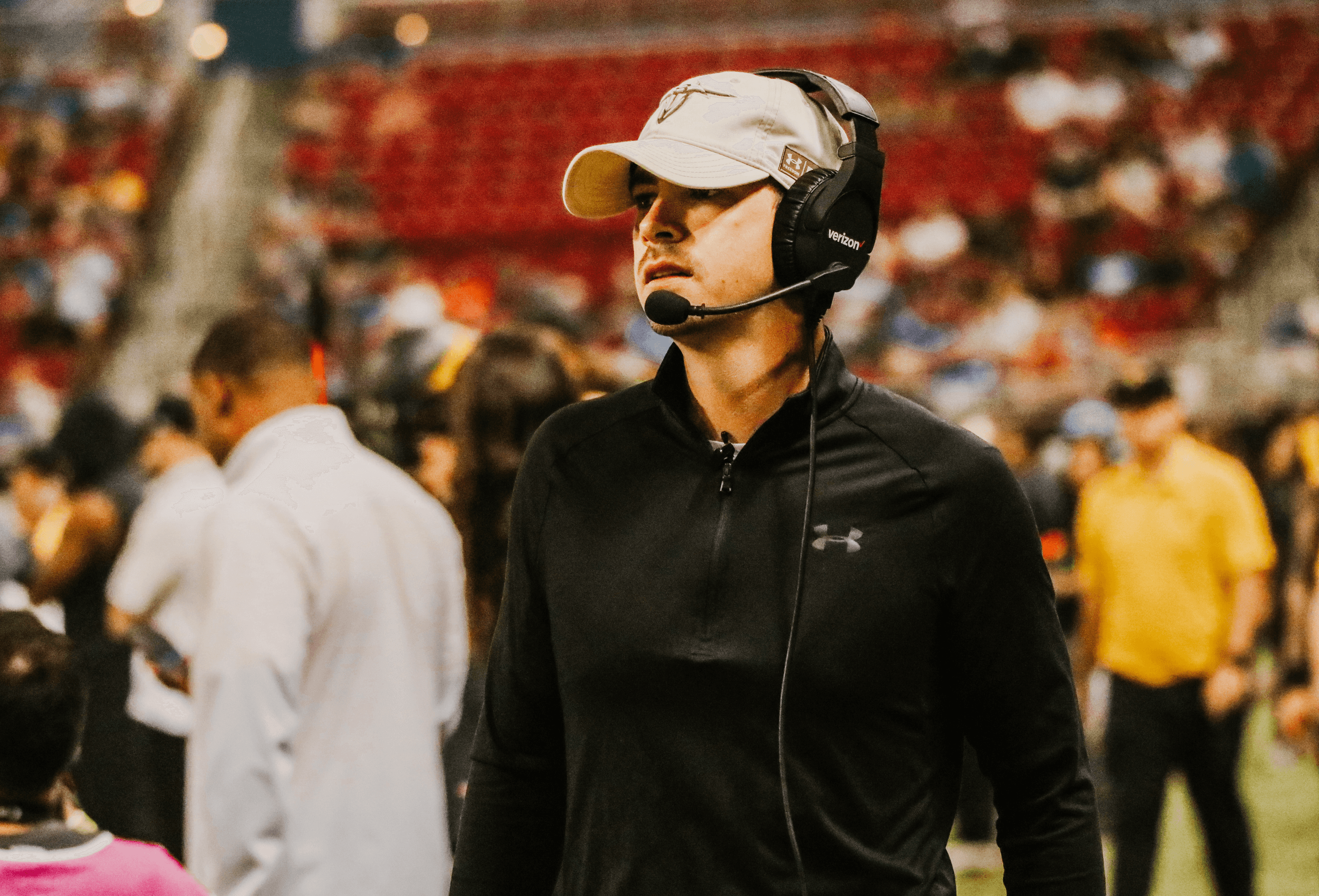 AJ Smith, Offensive Coordinator of the San Antonio Brahmas