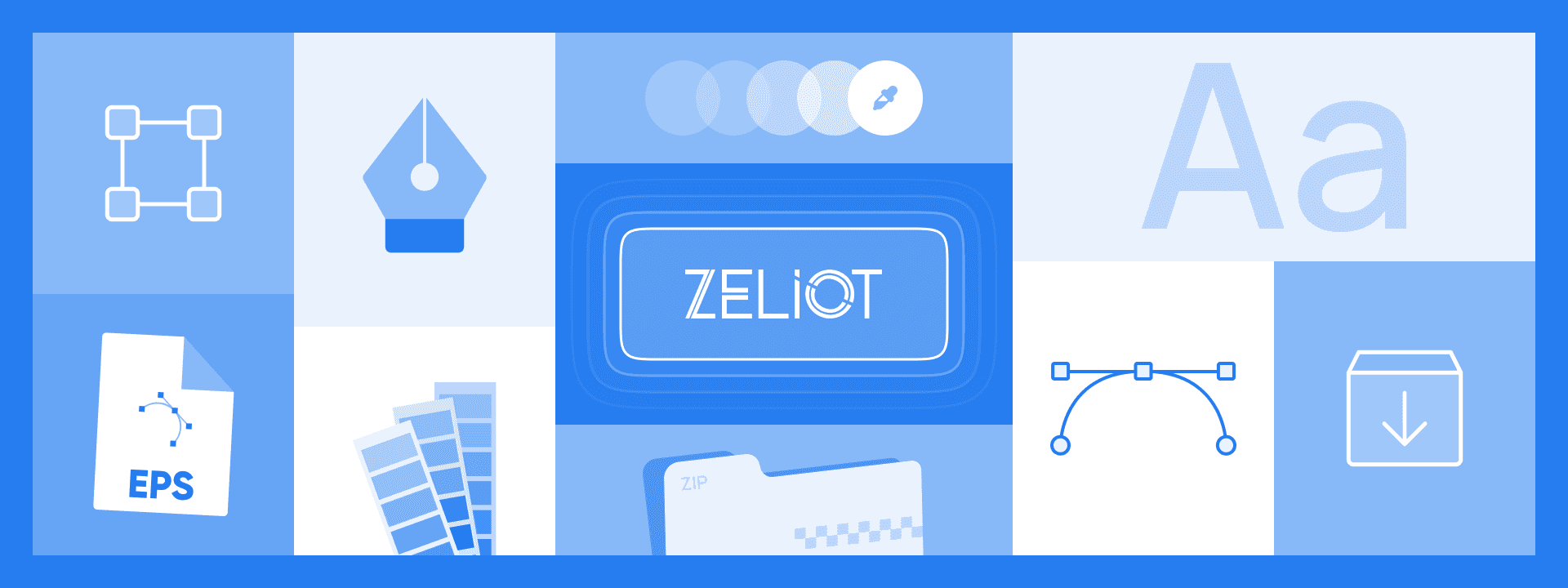 Zeliot's official brand kit - Access logos, brand guidelines and more