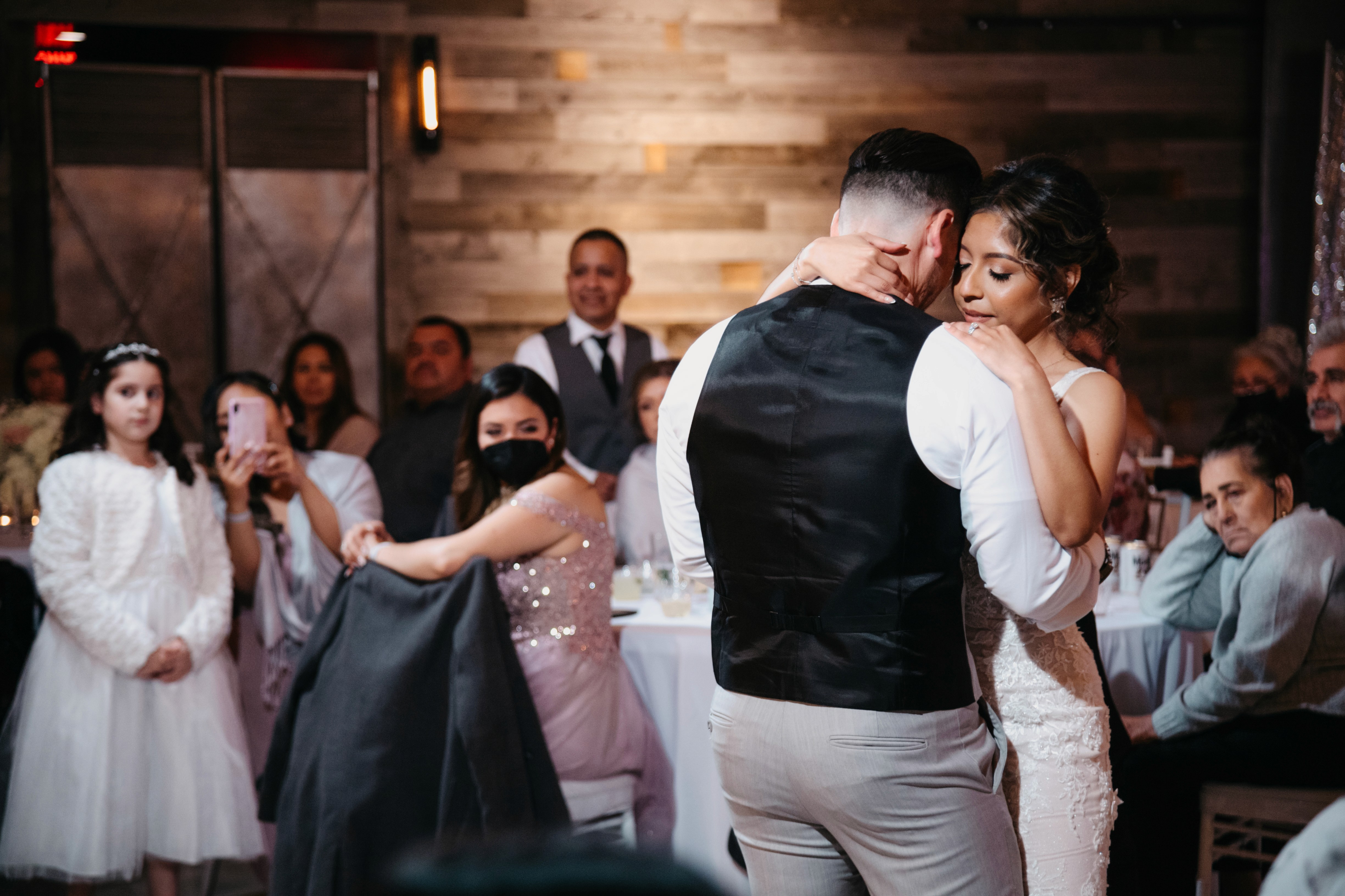 Wedding reception at A Simple Affair in Las Vegas Nevada