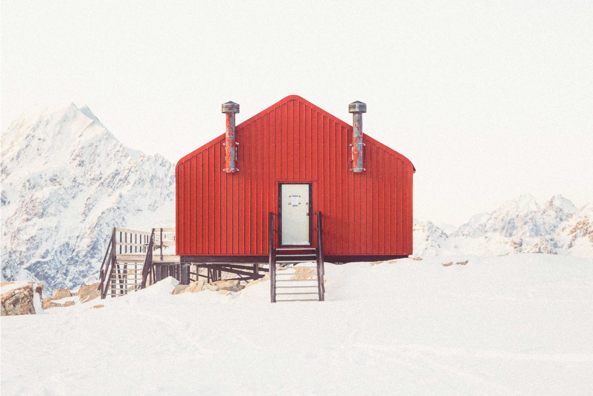 Mueller Hut Front