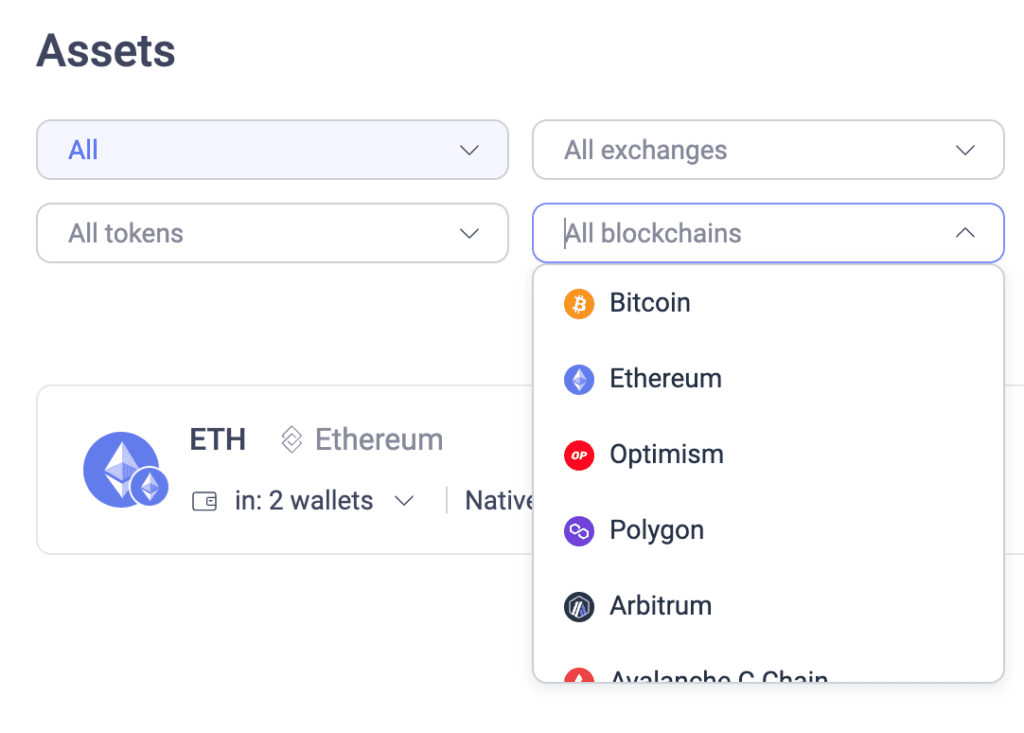 Multi-chain support