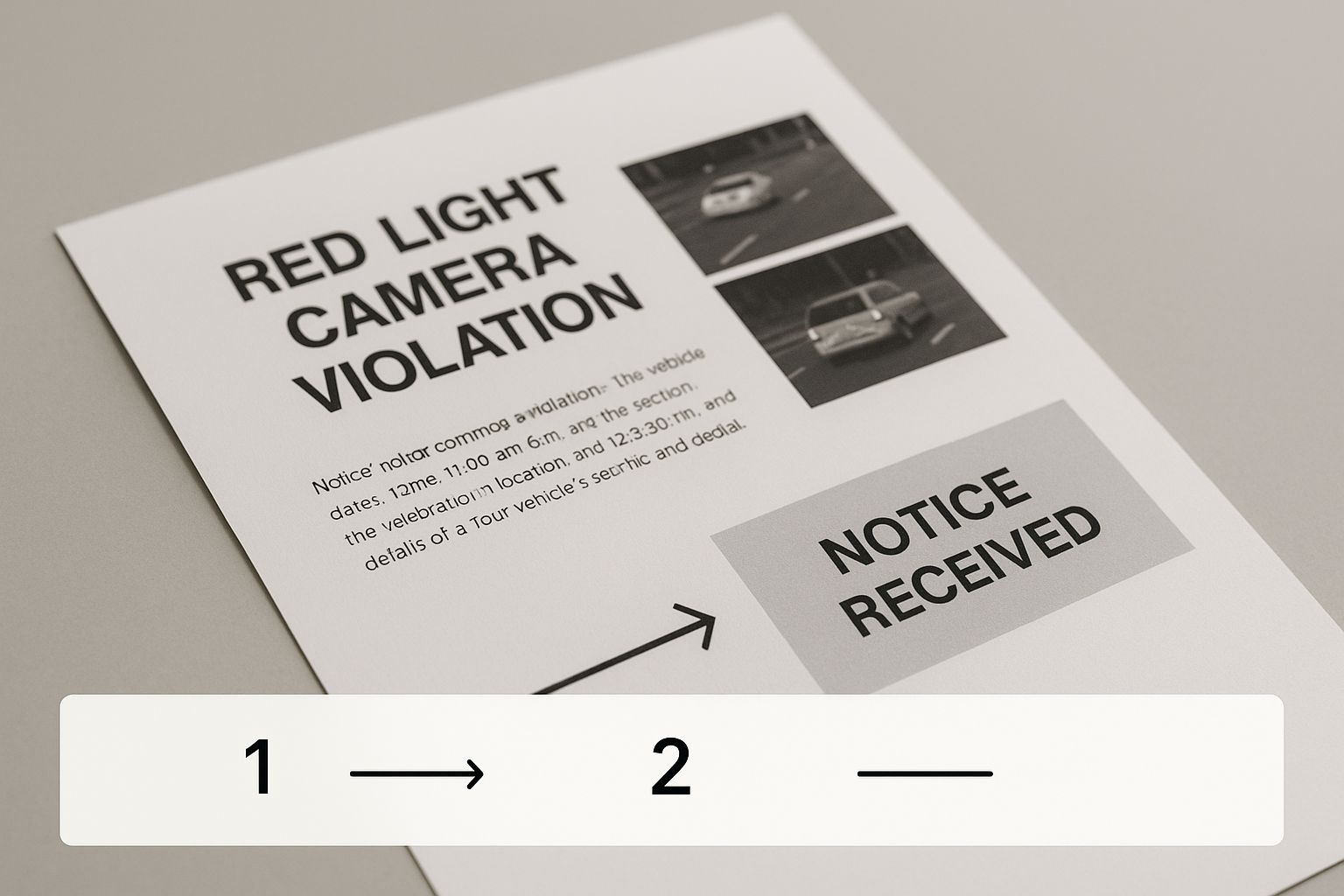 Infographic about florida red light camera