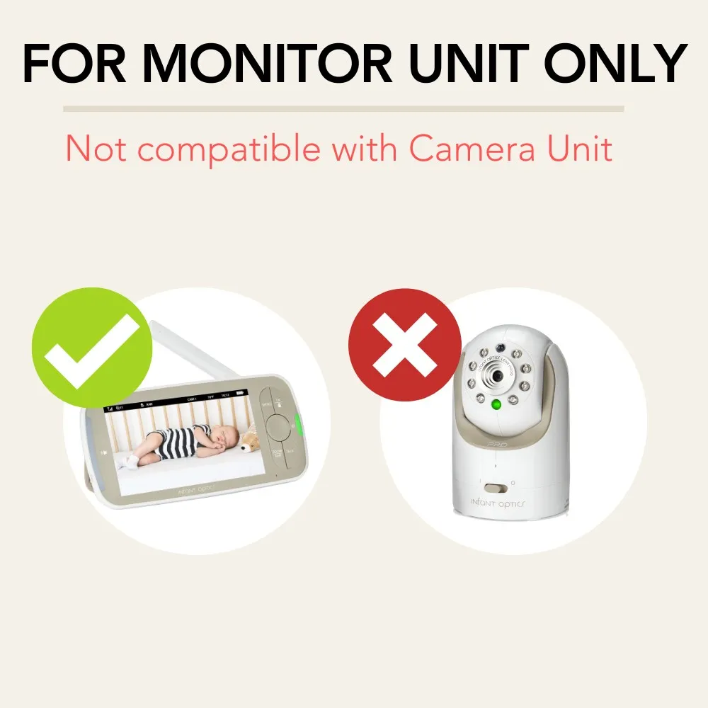 Additional AC adapter for Infant Optics DXR-8 PRO Monitor Unit