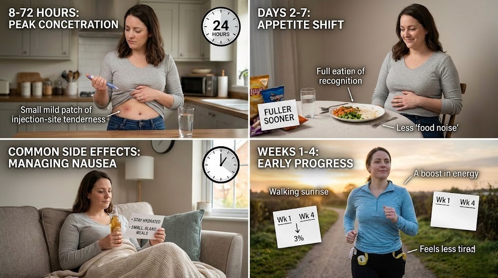 What to expect after your first dose of tirzepatide