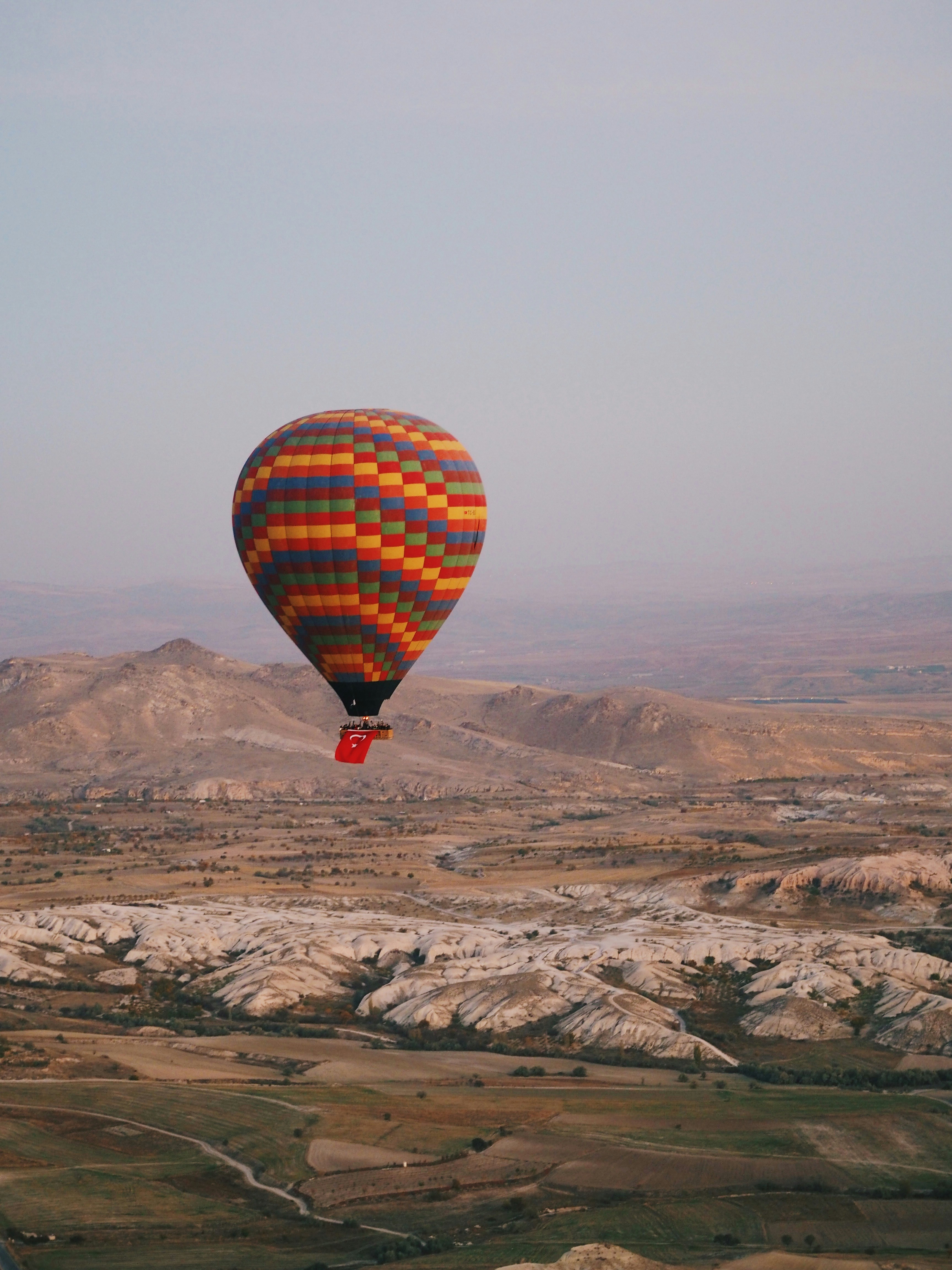 island under white sky