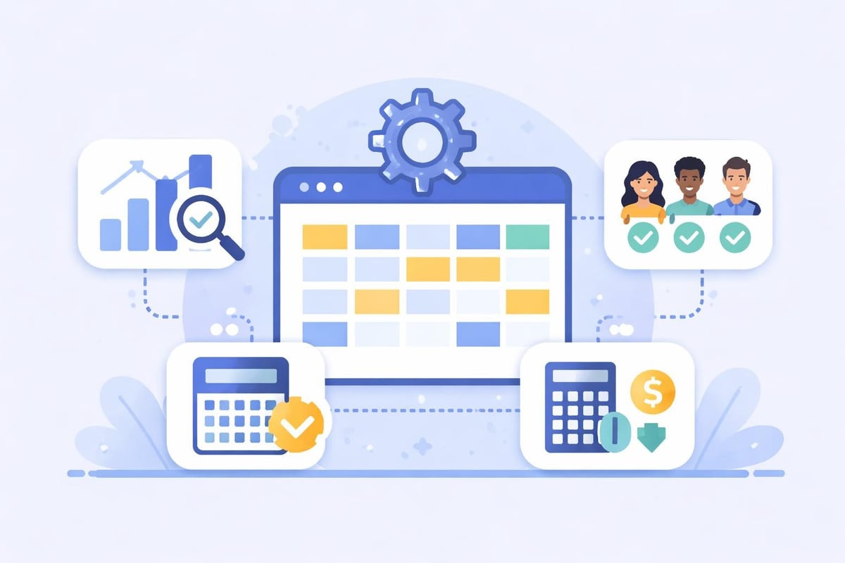 Core scheduling software features