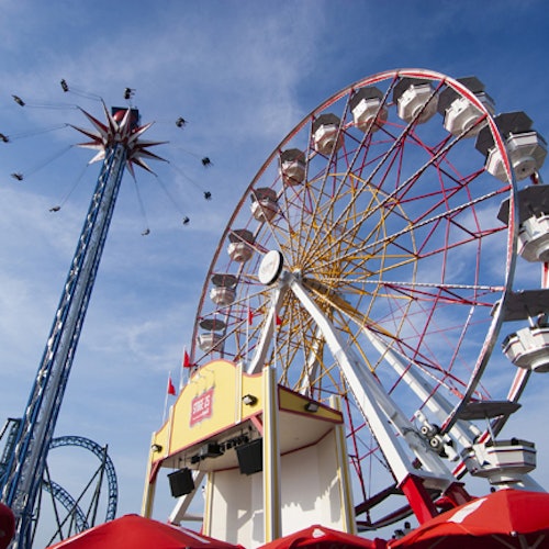 加尔维斯顿岛历史悠久的欢乐码头：加尔维斯顿全天游乐通票