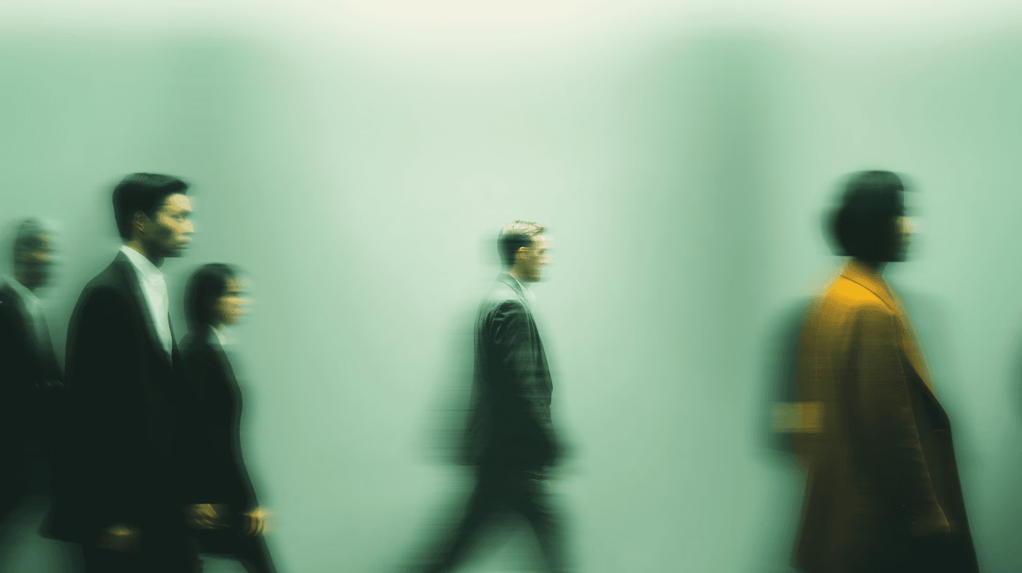 Group of men surfing