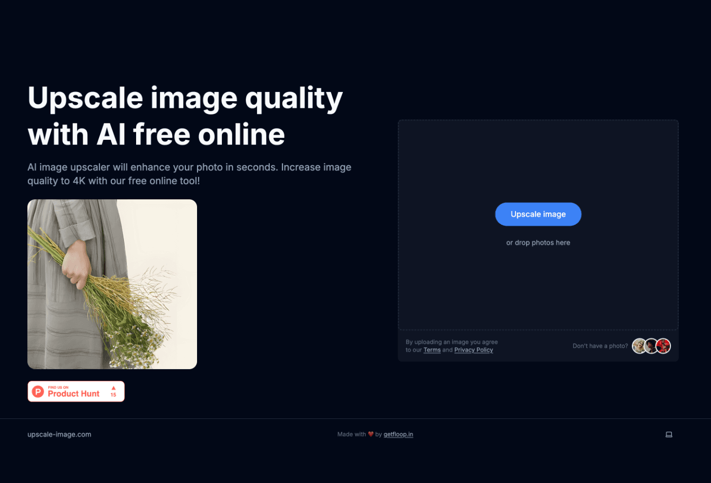 AI image upscaler