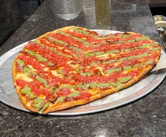 Pepperoni Heart Shape Pizza