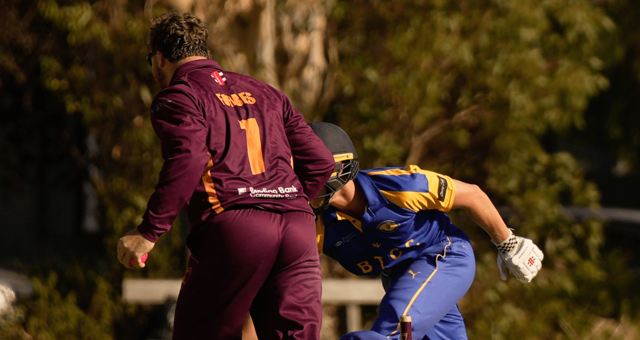 Batsman running between wickets