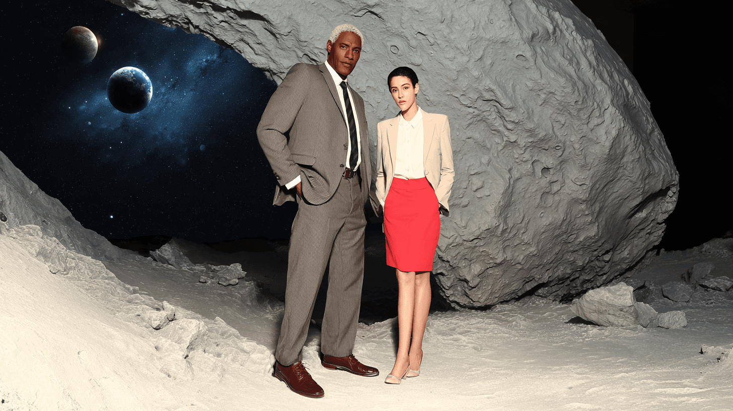 Some marketing guys working for Piing on the moon