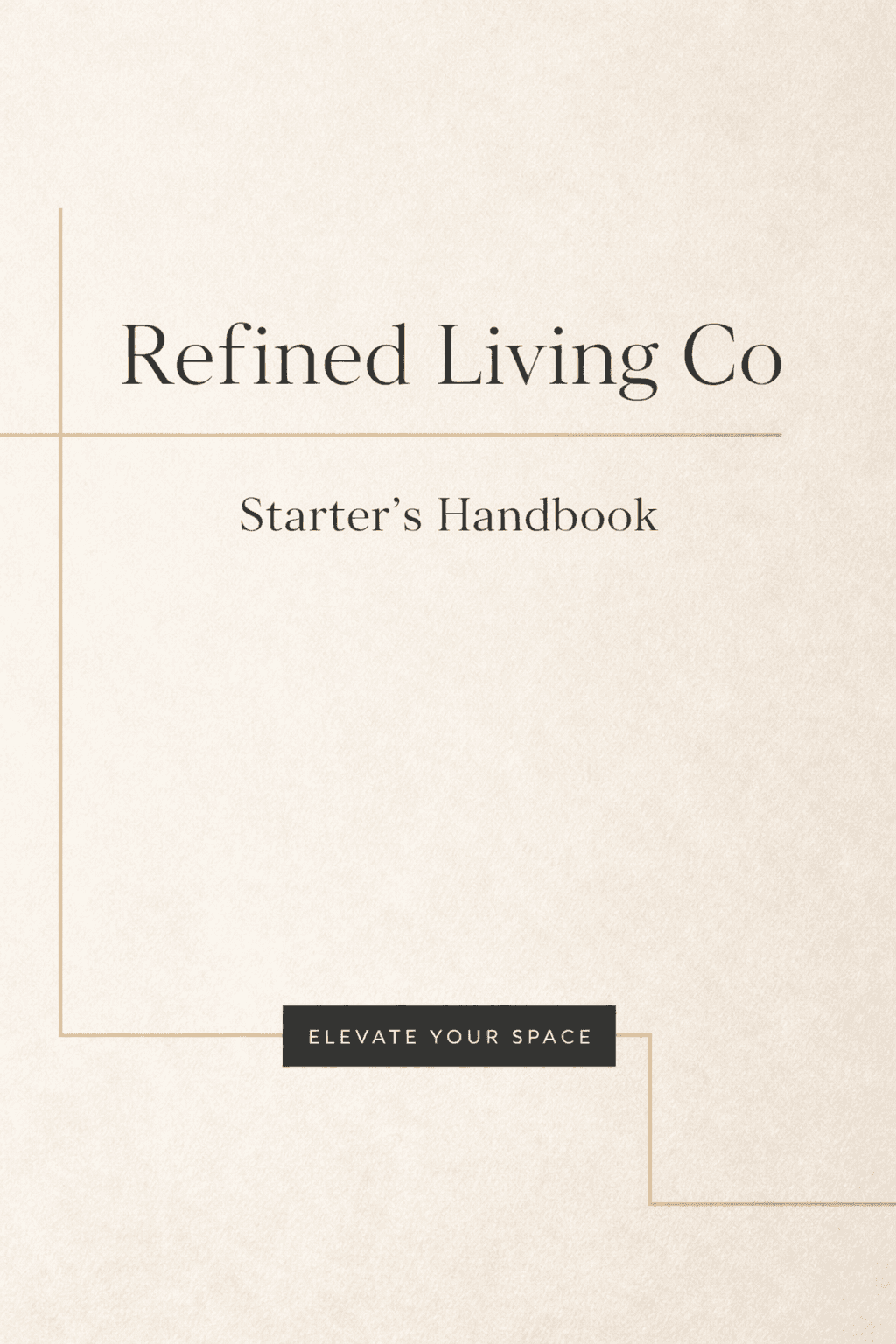 Starter Handbook Cover