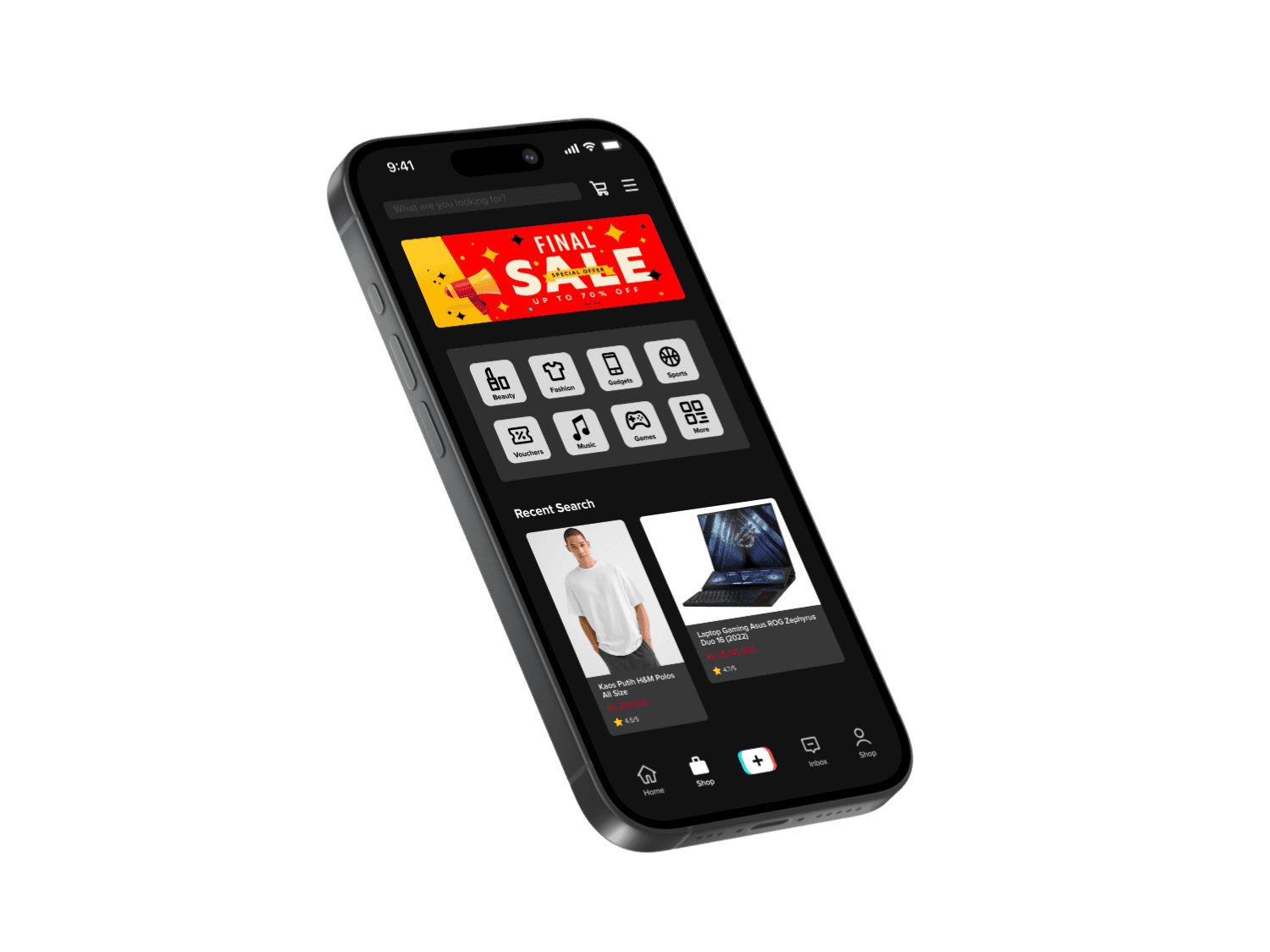 Tiktok Shop Redesign
