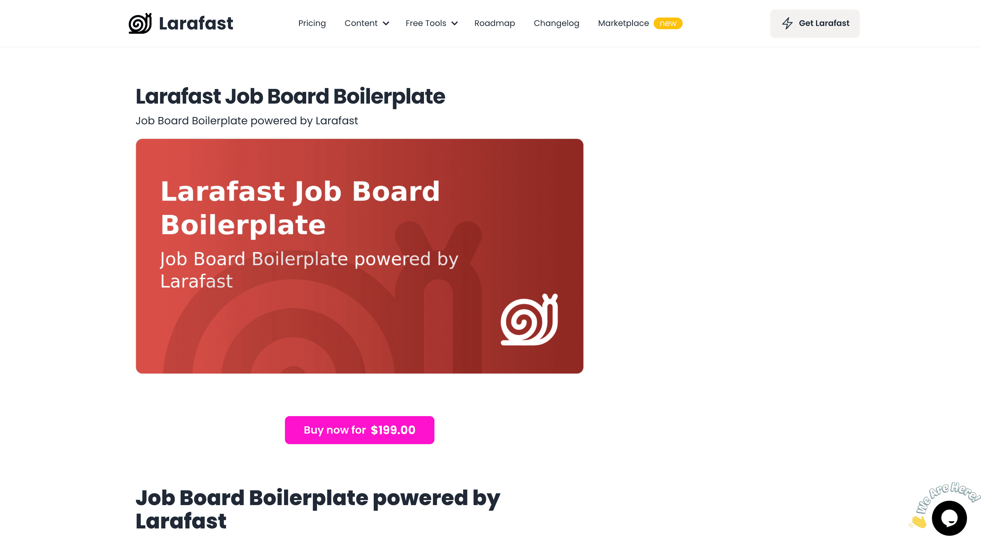 Larafast Job Board