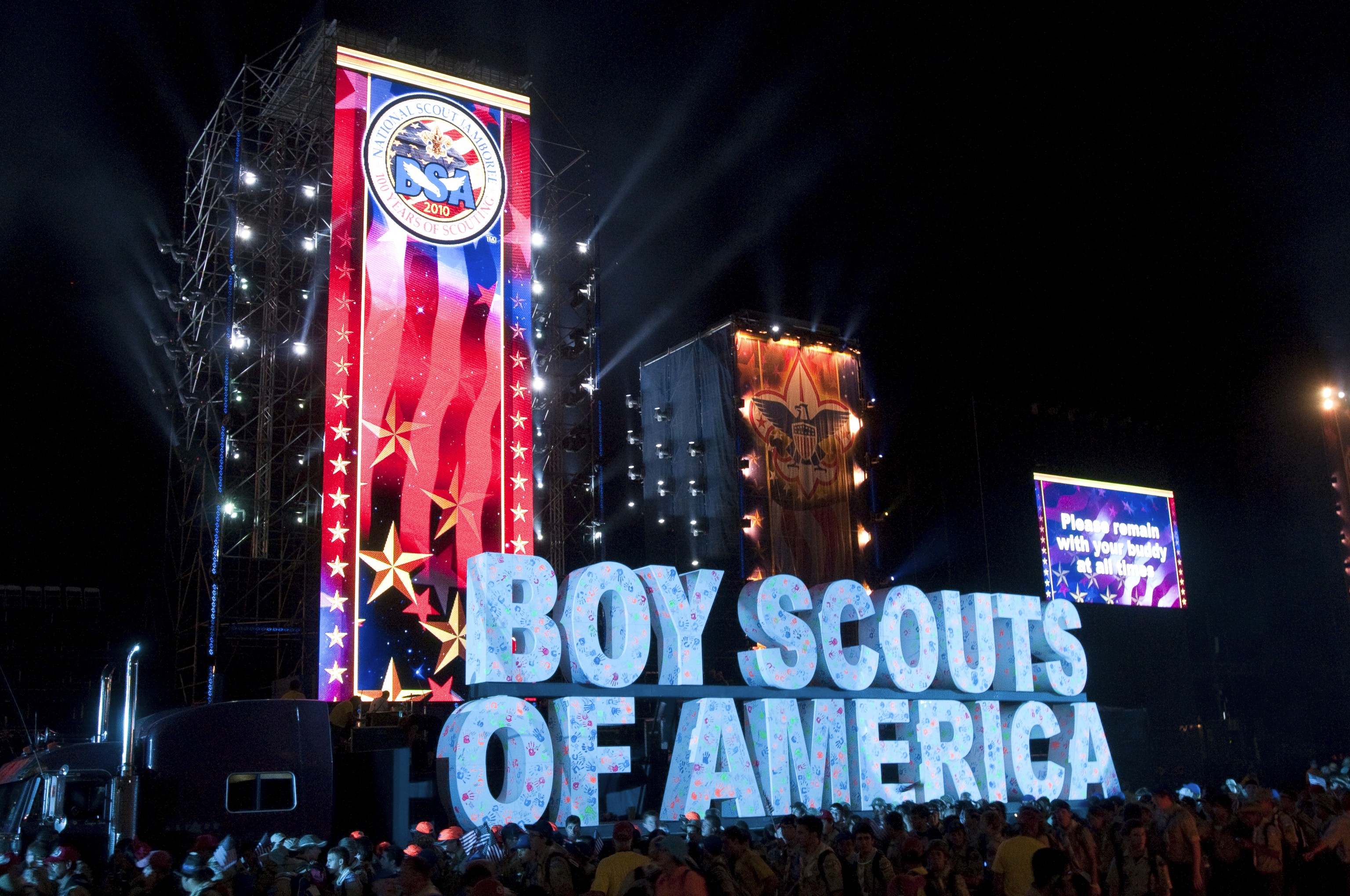 Boy Scouts of America Towers at 100th Anniversary