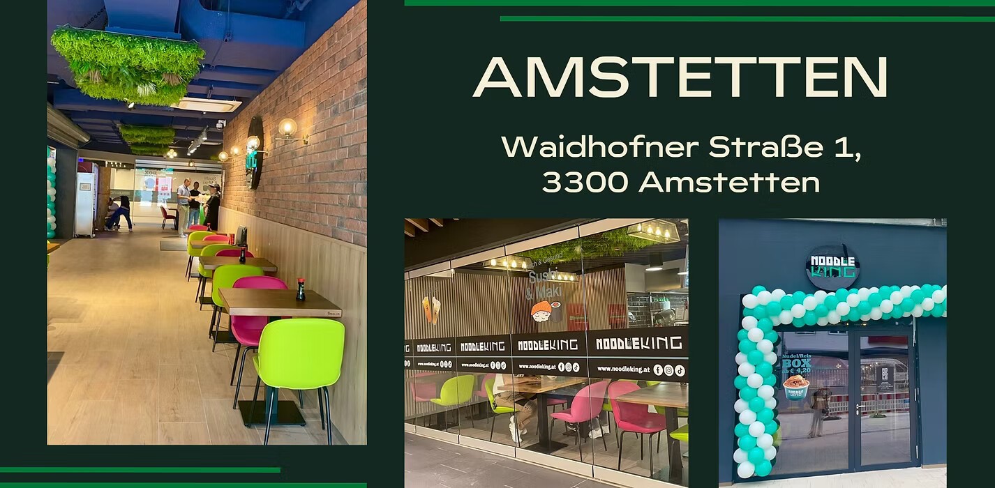 Neueröffnung
City Center Amstetten,
3300 AMSTETTEN