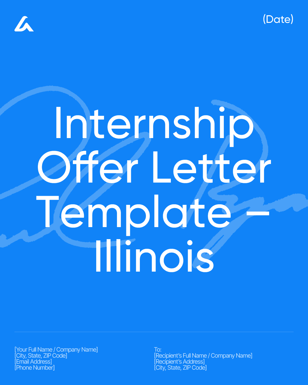 Internship Offer Letter Template – Illinois