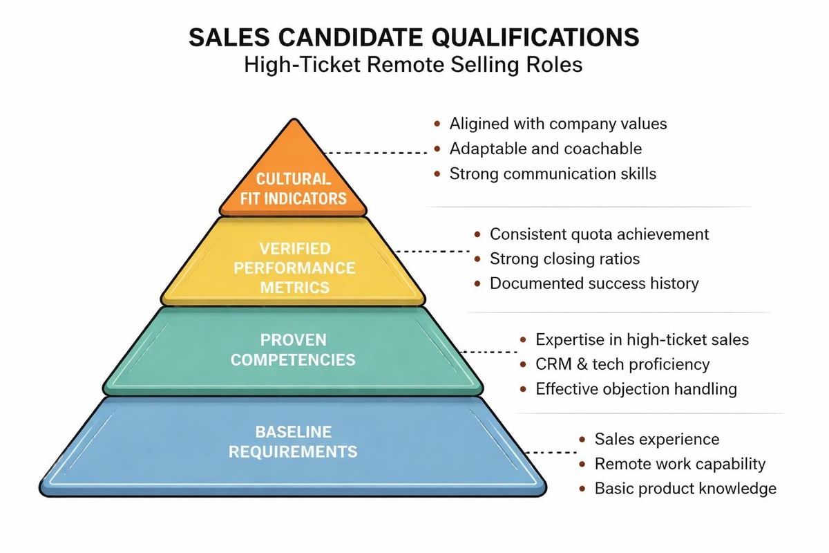 Candidate qualification framework