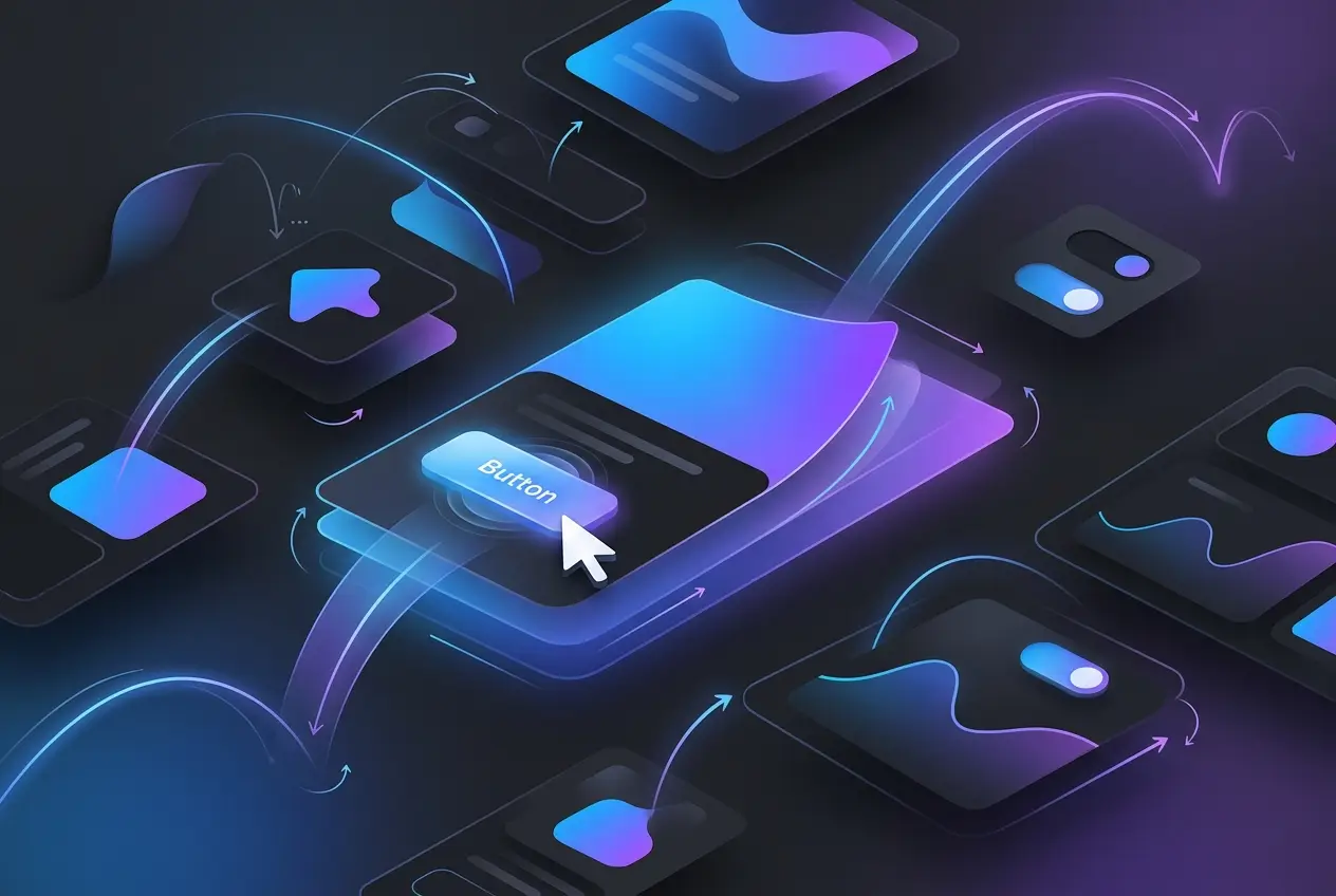 Framer animations guide — interface layers in motion with easing curves