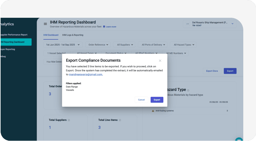A computer screen displaying a software interface with settings options and a pop-up message.