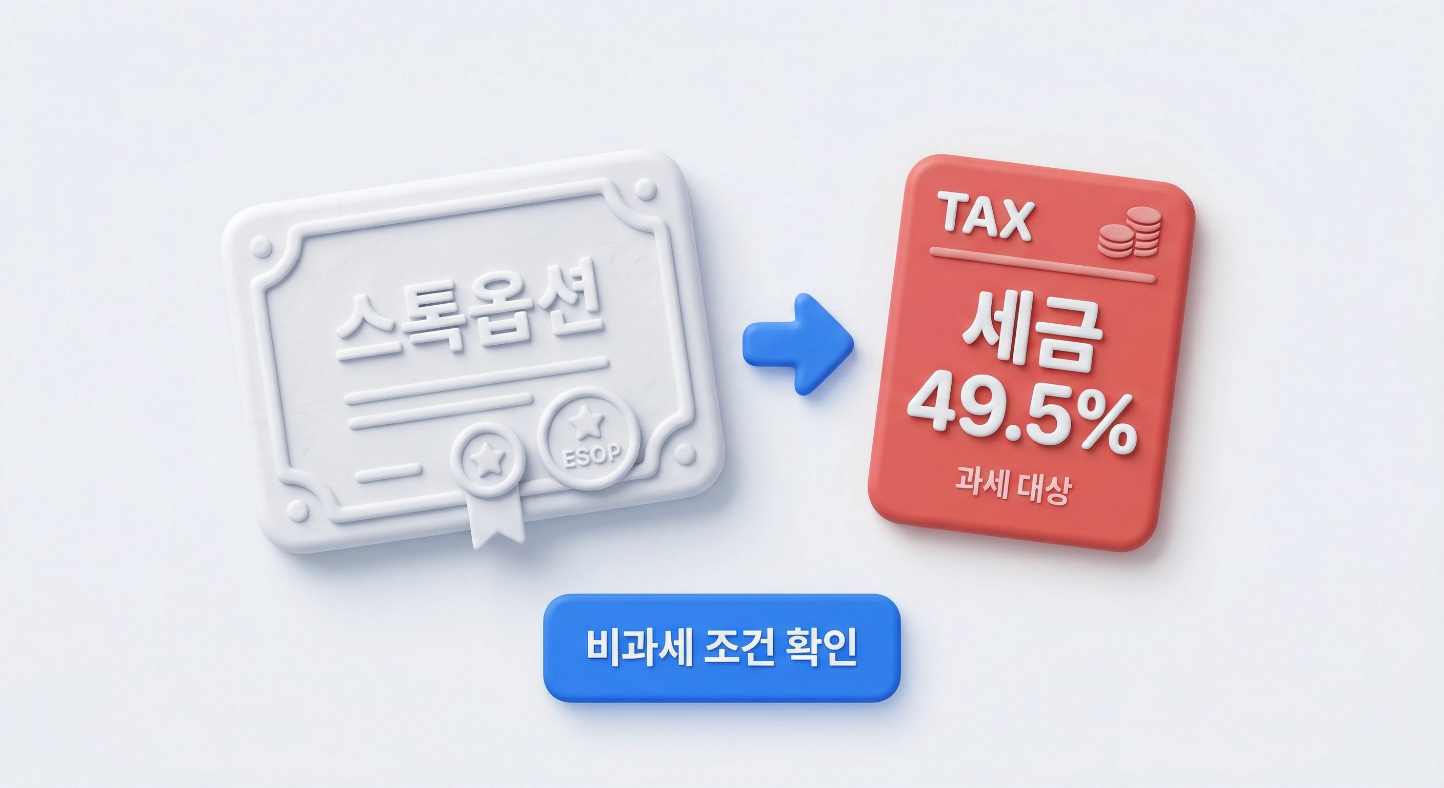 스톡옵션 세금 고지서와 비과세 조건 확인 대표 이미지