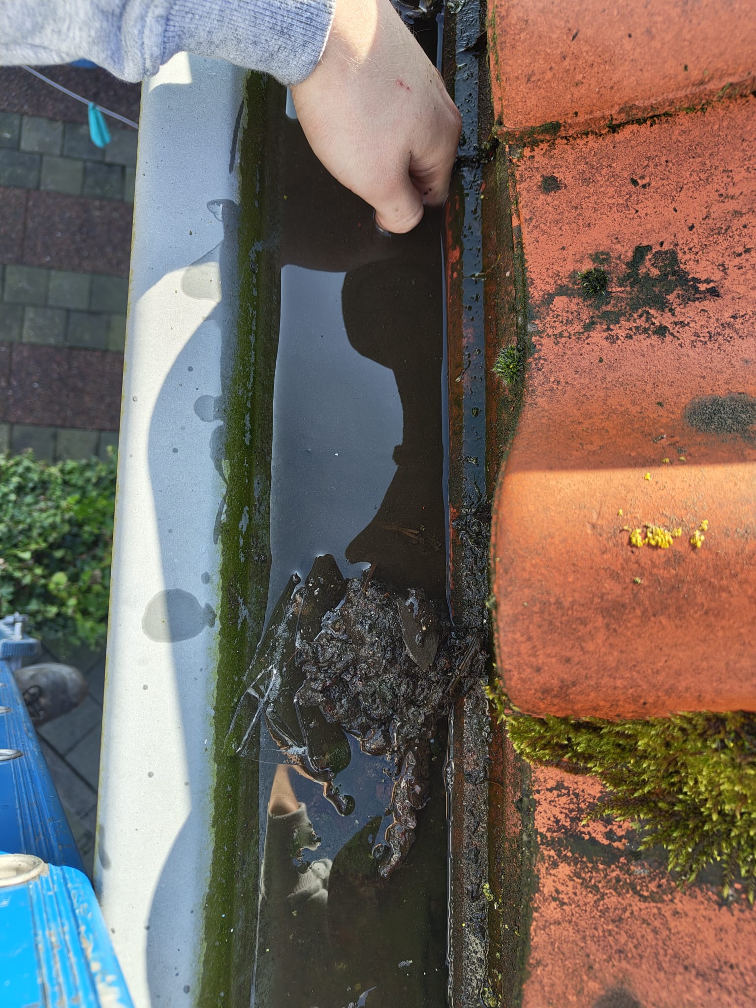 Overstromende dakgoot Gorinchem