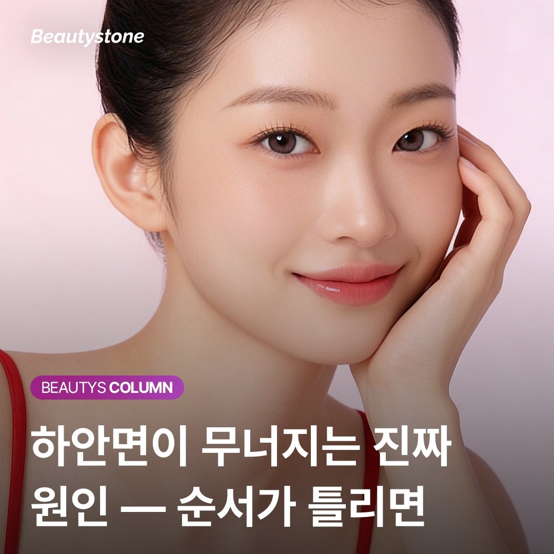 처진 볼살과 흐릿한 턱선, '당기기' 전에 '채우기'가 먼저인 이유