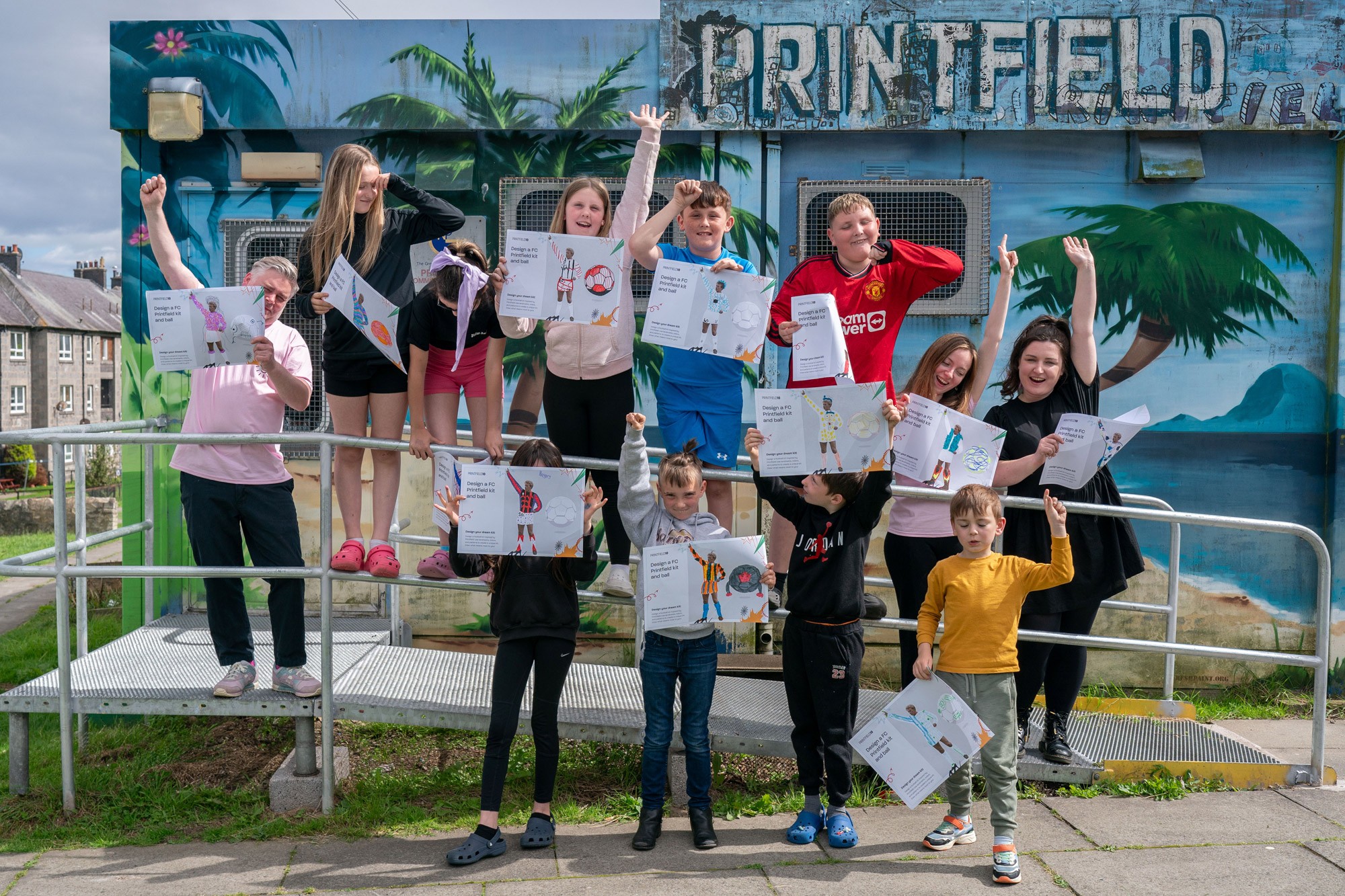 Fine Day workshop with Printfield community