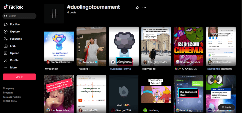 duolingo user generated content campaign example