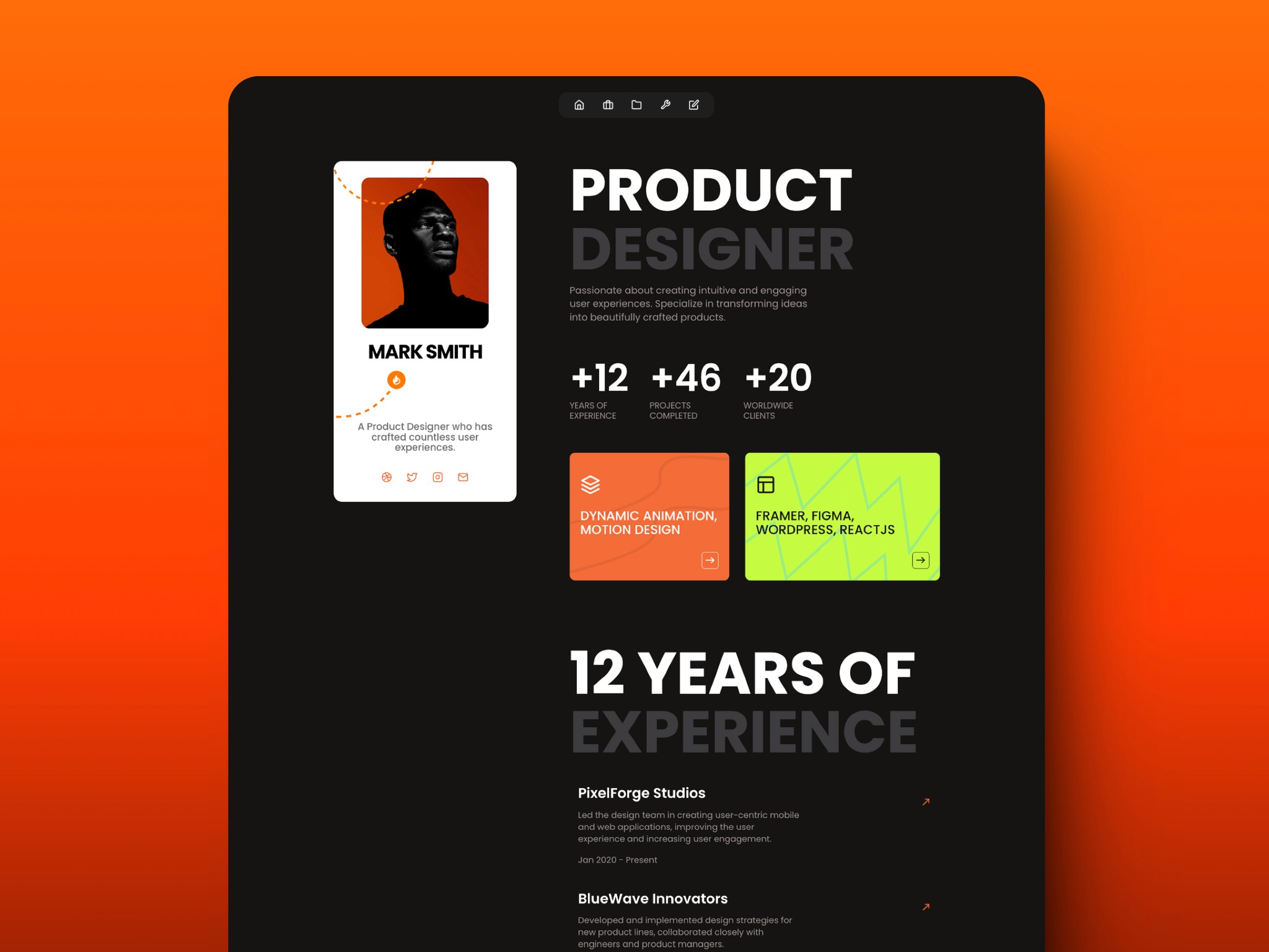 10 Free Framer Portfolio Templates (2025)