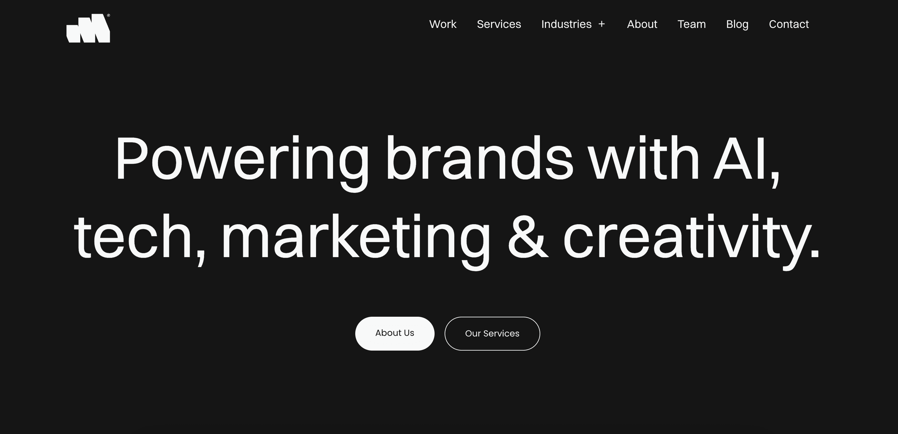 Make Agency Homepage