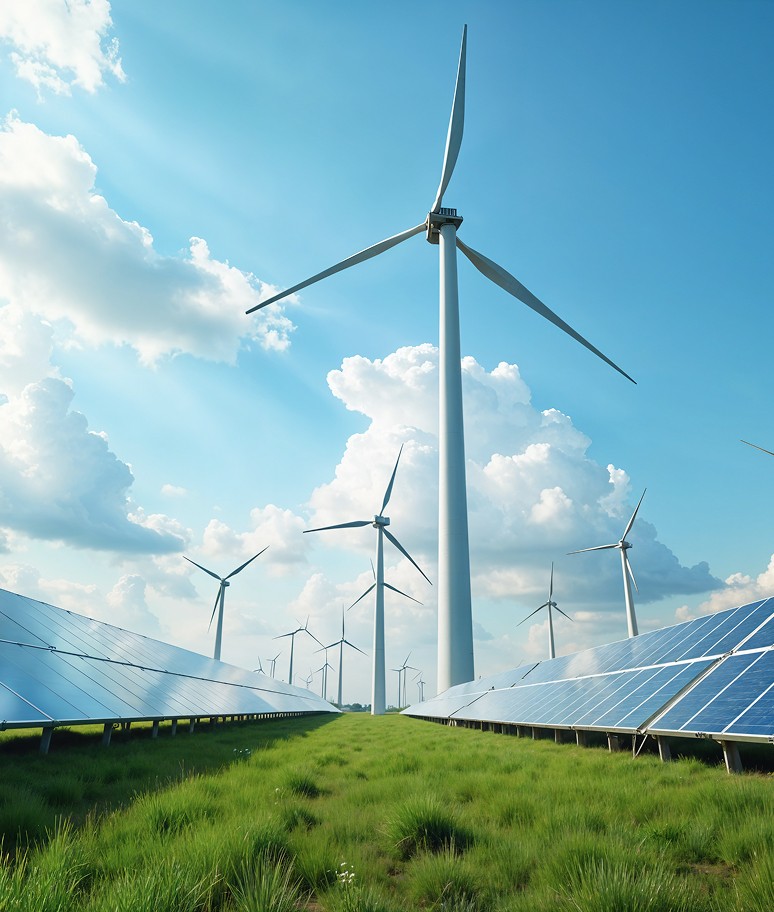 Wind and solar