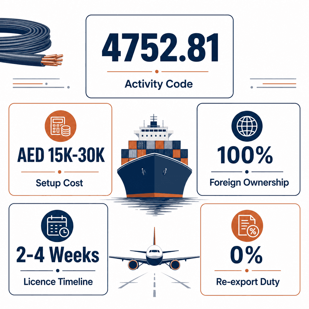 Infographic: Start a Metal Wires Trading Business in Dubai