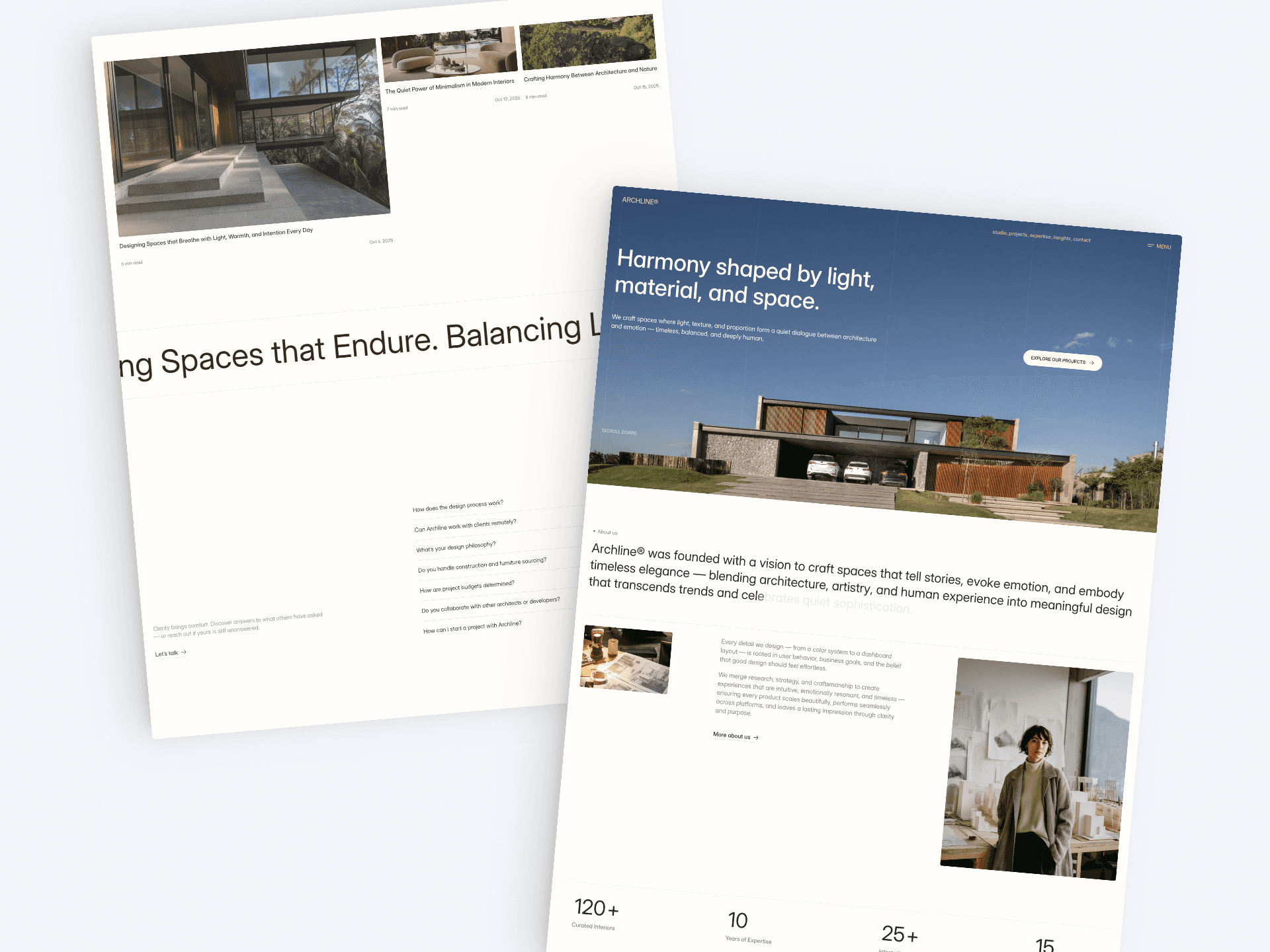 kitchen website design
