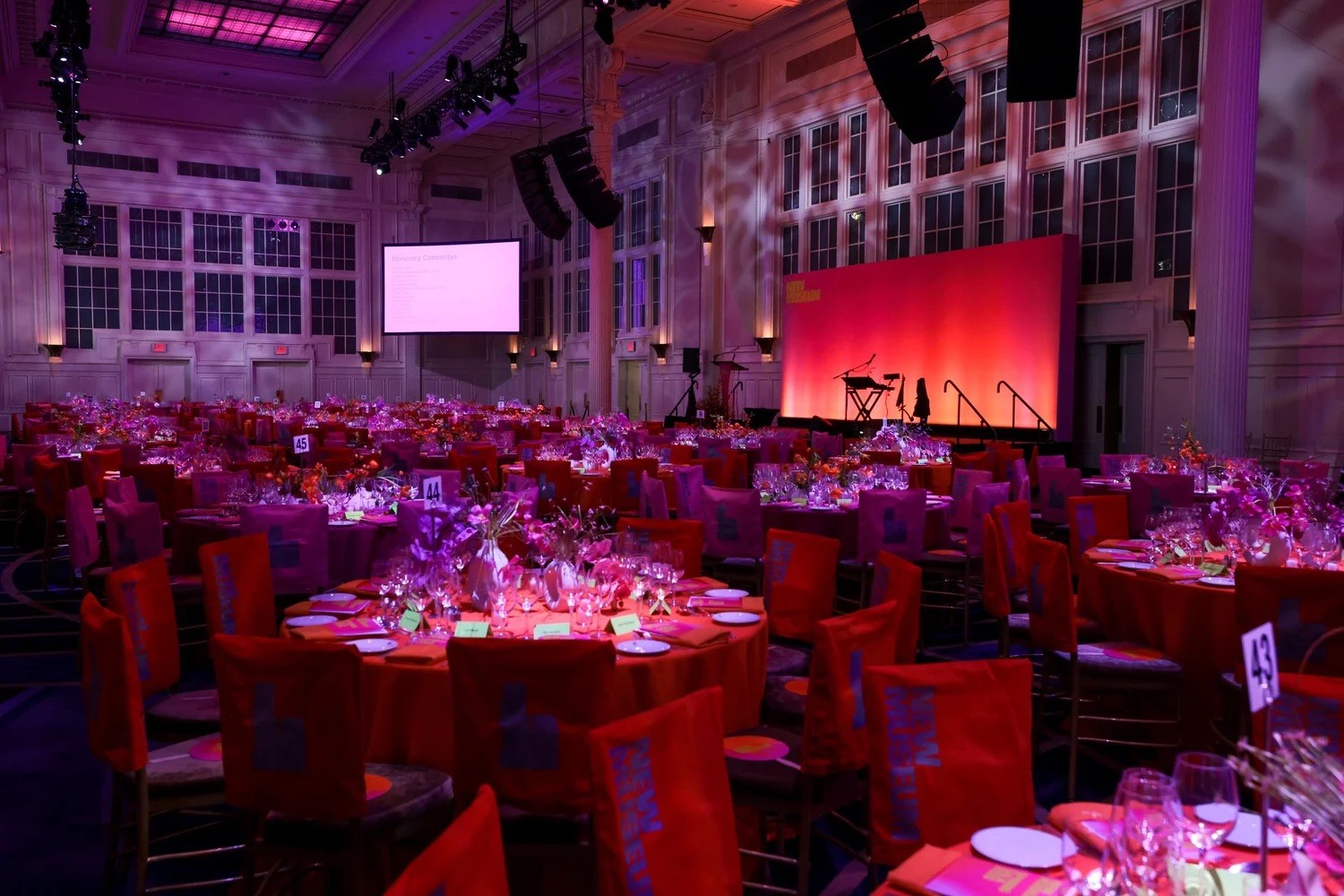 Bench standing in front of a big window
