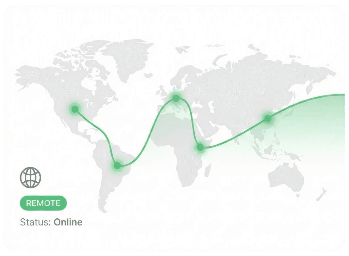 Gauge showing levels of user engagement, with tags for high and low engagement percentages.