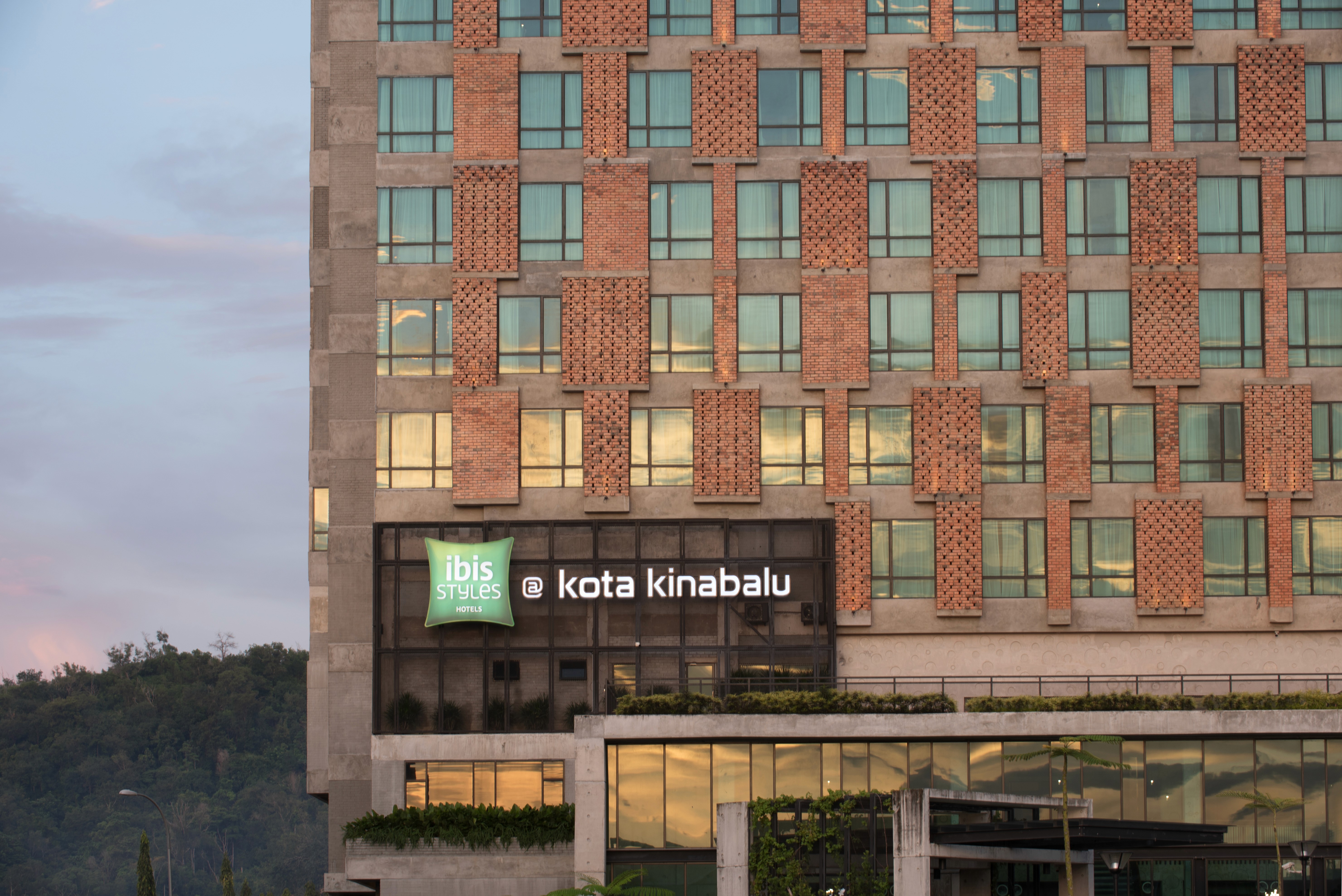 Exterior view of Ibis Style Hotel project by Asima Architects