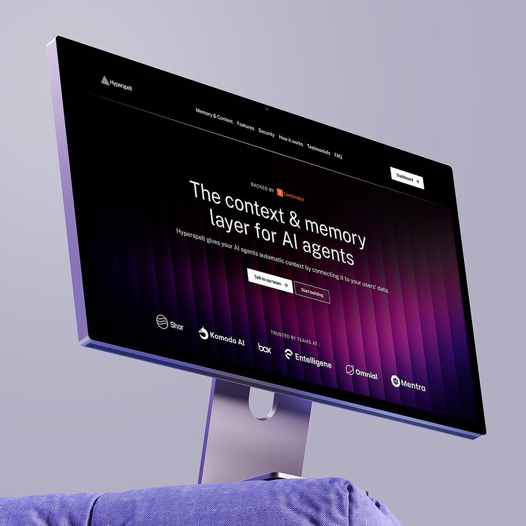 Visux No Code Website Hyperspell / the context & memory
layer for AI agentsBrand24 Biletyna