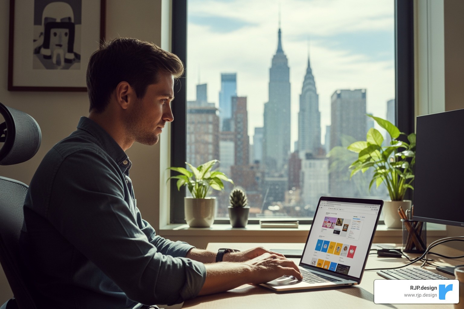 team collaborating around a whiteboard outlining a project plan - website design manhattan
