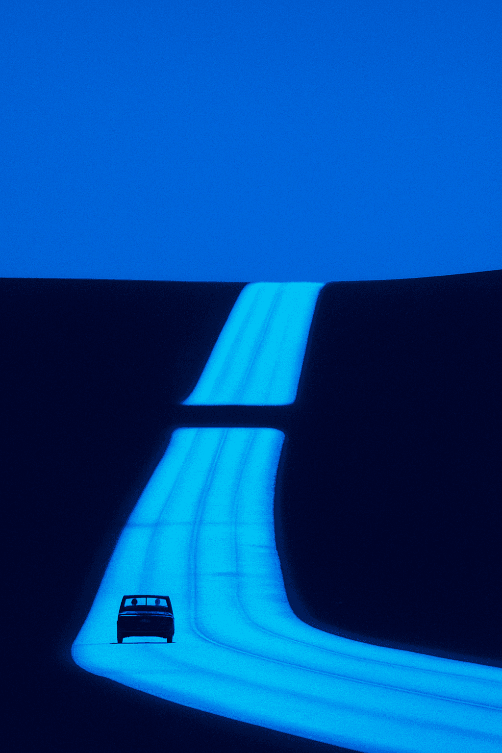 Duo Color Tone Straßenbild