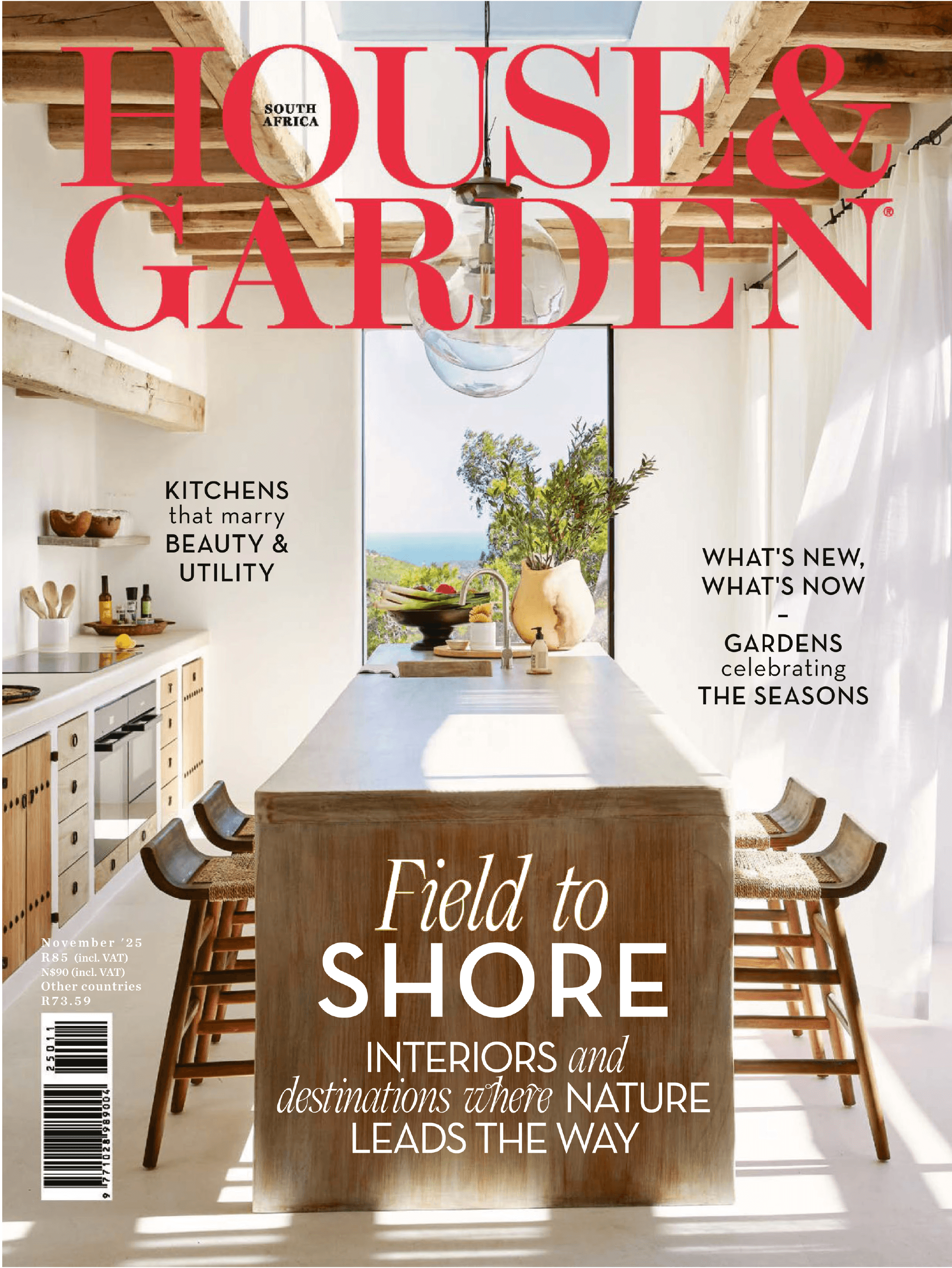 Pelican House Feature inConde Nast House & Garden - Nov 2025