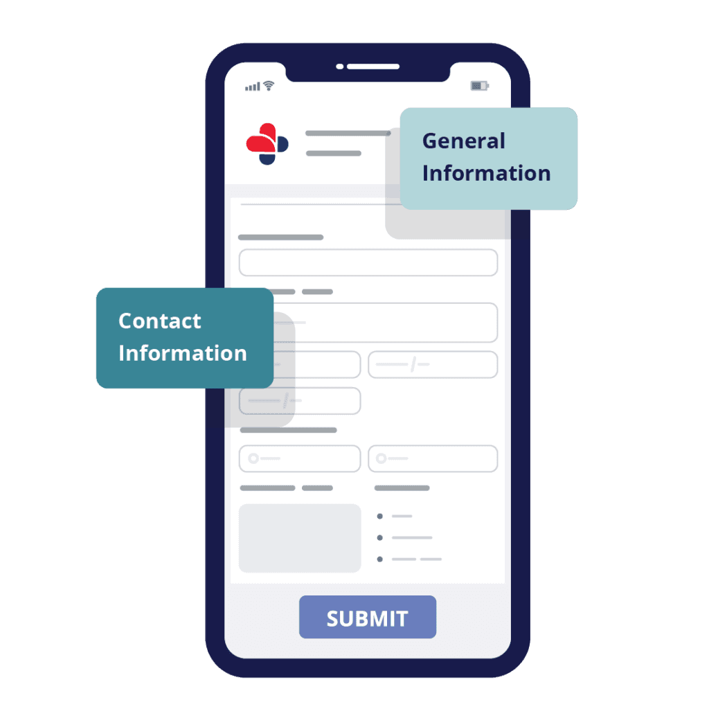 PatientStudios online patient intake form is simple for patients and seamless for office staff